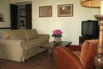 Cosy sitting room at Poderino Farmohouse for rent